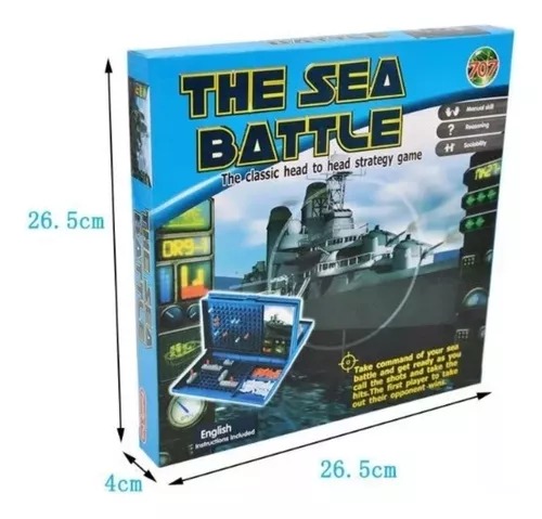 Miniatura 2 de Juego Mesa Batalla Naval Didáctico